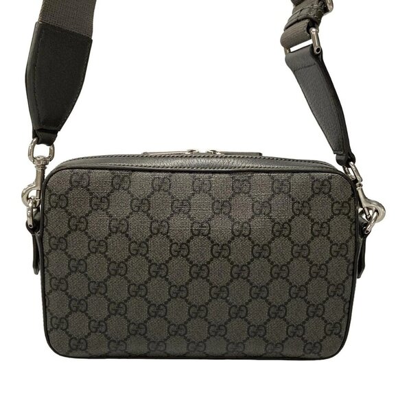 Auth GUCCI Ophidia GG Shoulder Bag 699439 Gray PVC Leather - Shoulder Bag - Picture 3 of 16